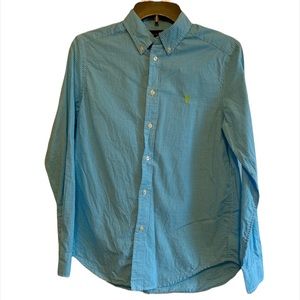 Ralph Lauren Boys Buttondown Shirt. Large 14-16